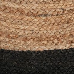 Tapis En Jute Bord Noir D120 Atmosphera -Ledepot-bailleul Soldes Magasin tapis en jute bord noir d120 atmosphera 2