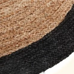 Tapis En Jute Bord Noir D120 Atmosphera -Ledepot-bailleul Soldes Magasin tapis en jute bord noir d120 atmosphera 3