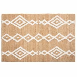 Tapis En Jute Tuft 170x120cm Atmosphera