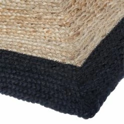 Tapis Jute Naturel Bord Noir 120x170 Atmosphera -Ledepot-bailleul Soldes Magasin tapis jute naturel bord noir 120x170 atmosphera 3