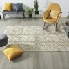 Tapis Rectangulaire Relief Feuille 160x230 Atmosphera -Ledepot-bailleul Soldes Magasin tapis rectangulaire relief feuille 160x230 atmosphera