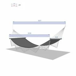 Toile Hamac Ethnique Franges 2 M Hespéride -Ledepot-bailleul Soldes Magasin toile hamac ethnique franges 2 m hesperide 4