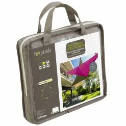 Toile Solaire 3x3x3m Curacao Taupe Hespéride -Ledepot-bailleul Soldes Magasin toile solaire 3x3x3m luxe hesperide curacao taupe 3