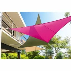 Toile Solaire 4x4x4m Curacao Taupe Hespéride -Ledepot-bailleul Soldes Magasin toile solaire 4x4x4m luxe hesperide curacao taupe 4