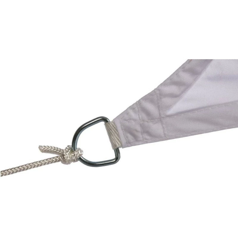 Toile Solaire 3x2m Curacao Blanc Hespéride 4 Toile Solaire 3x2m Curacao Blanc Hespéride – Image 2