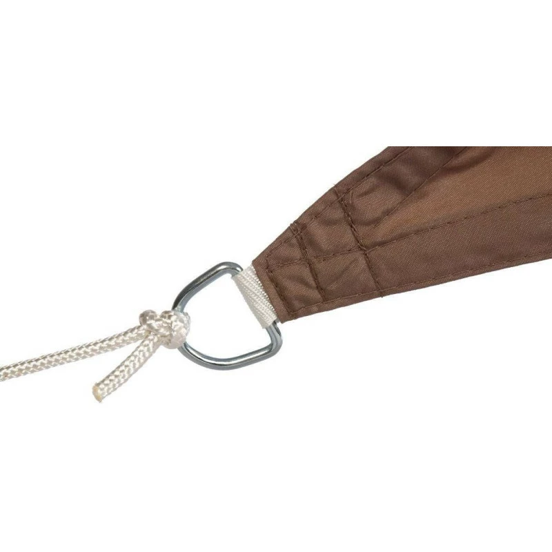 Toile Solaire 3x2m Curacao Taupe Hespéride 4 Toile Solaire 3x2m Curacao Taupe Hespéride – Image 2