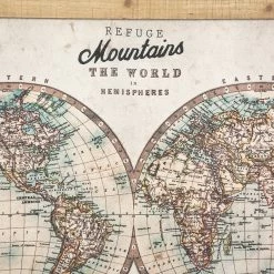 Toile Suspendue Monde Wild 100x78 Atmosphera -Ledepot-bailleul Soldes Magasin toile suspendue monde wild 100x78 atmosphera 3