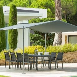 Tonnelle Certeli Carrée Forme Abri Coloris Graphite/ardoise