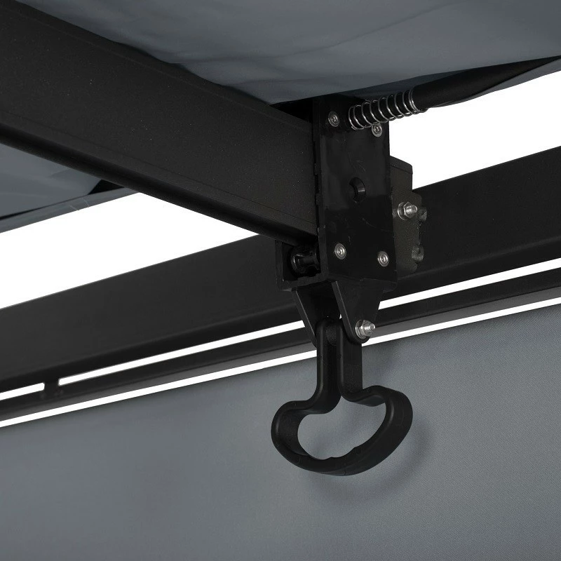 Tonnelle Moai 3x4 M Ardoise Hespéride 7 Tonnelle Moai 3x4 M Ardoise Hespéride – Image 5