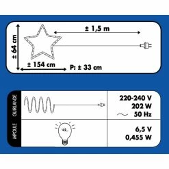 Traîneau + 1 Renne Lumineux Blanc Chaud -Ledepot-bailleul Soldes Magasin traineau 1 renne lumineux blanc chaud 2