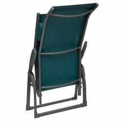 Transat 2 Positions Bleu Canard / Graphite Decima Hespéride -Ledepot-bailleul Soldes Magasin transat 2 positions bleu canard graphite decima hesperide 3