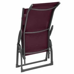 Transat 2 Positions Bordeaux / Graphite Decima Hespéride -Ledepot-bailleul Soldes Magasin transat 2 positions bordeaux graphite decima hesperide 3