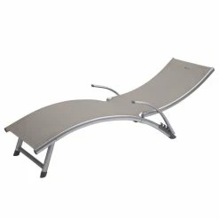 Transat Samba Pliable Et Empilable Taupe Hespéride -Ledepot-bailleul Soldes Magasin transat samba pliable et empilable taupe hesperide 4