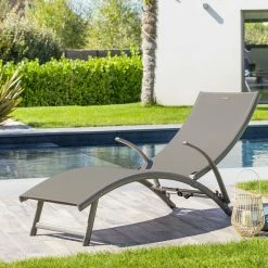 Transat Samba Pliable Noisette/graphite Hespéride