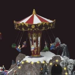 Village De Noël Géant Fête Foraine Lumineux Et Animé -Ledepot-bailleul Soldes Magasin village de noel fete foraine lumineux et anime 2