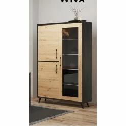 Vitrine 3 Portes Avec LED Wiva -Ledepot-bailleul Soldes Magasin vitrine 3 portes avec led wiva 4